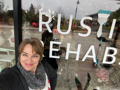 Jen Dunne, owner of Rustic Rehabs in Menomonee Falls, WI